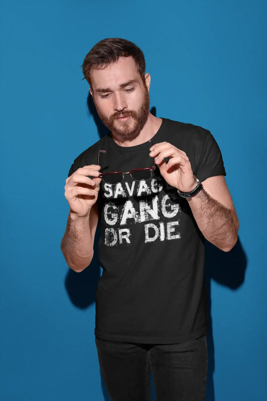 SAVAGE Family Gang Tshirt, Men's Tshirt, Black Tshirt, Gift T-shirt 00033