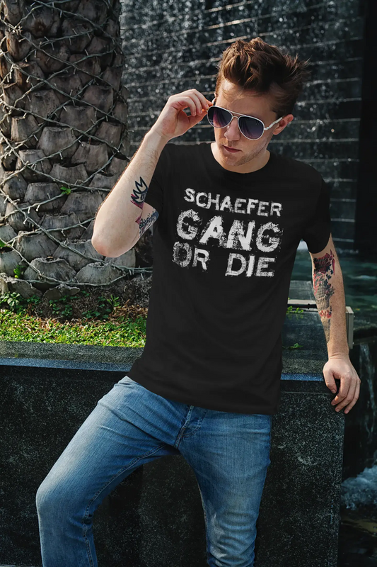 SCHAEFER Family Gang Tshirt, Tshirt homme, Tshirt noir, T-shirt cadeau 00033