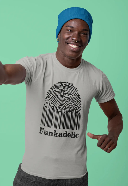 Homme Tee Vintage T Shirt Funkadelic empreinte digitale