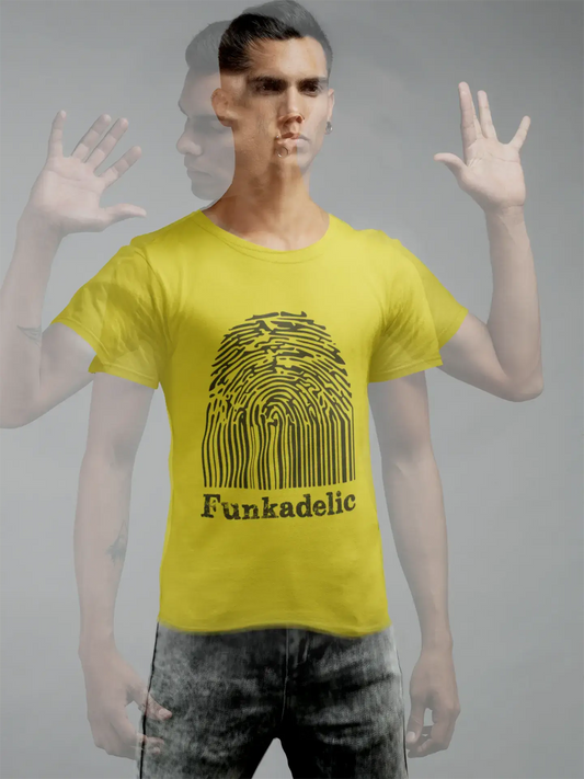 Homme Tee Vintage T Shirt Funkadelic empreinte digitale