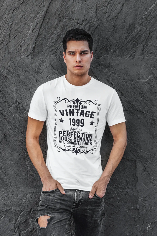 Premium Vintage Year 1999 Vintage Tshirt t Shirt Anniversaire Cadeau t Shirt