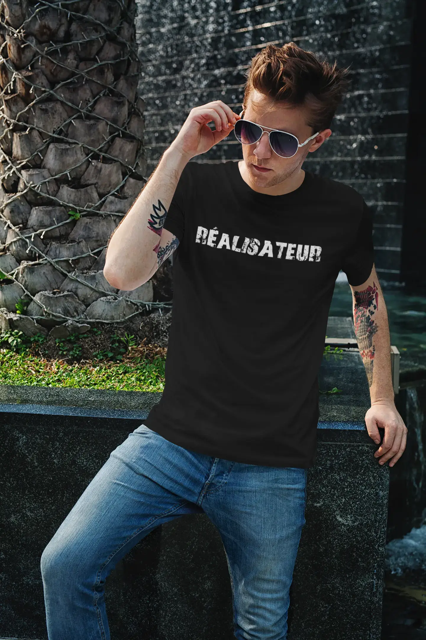 réalisateur Men's T shirt Black Birthday Gift 00549