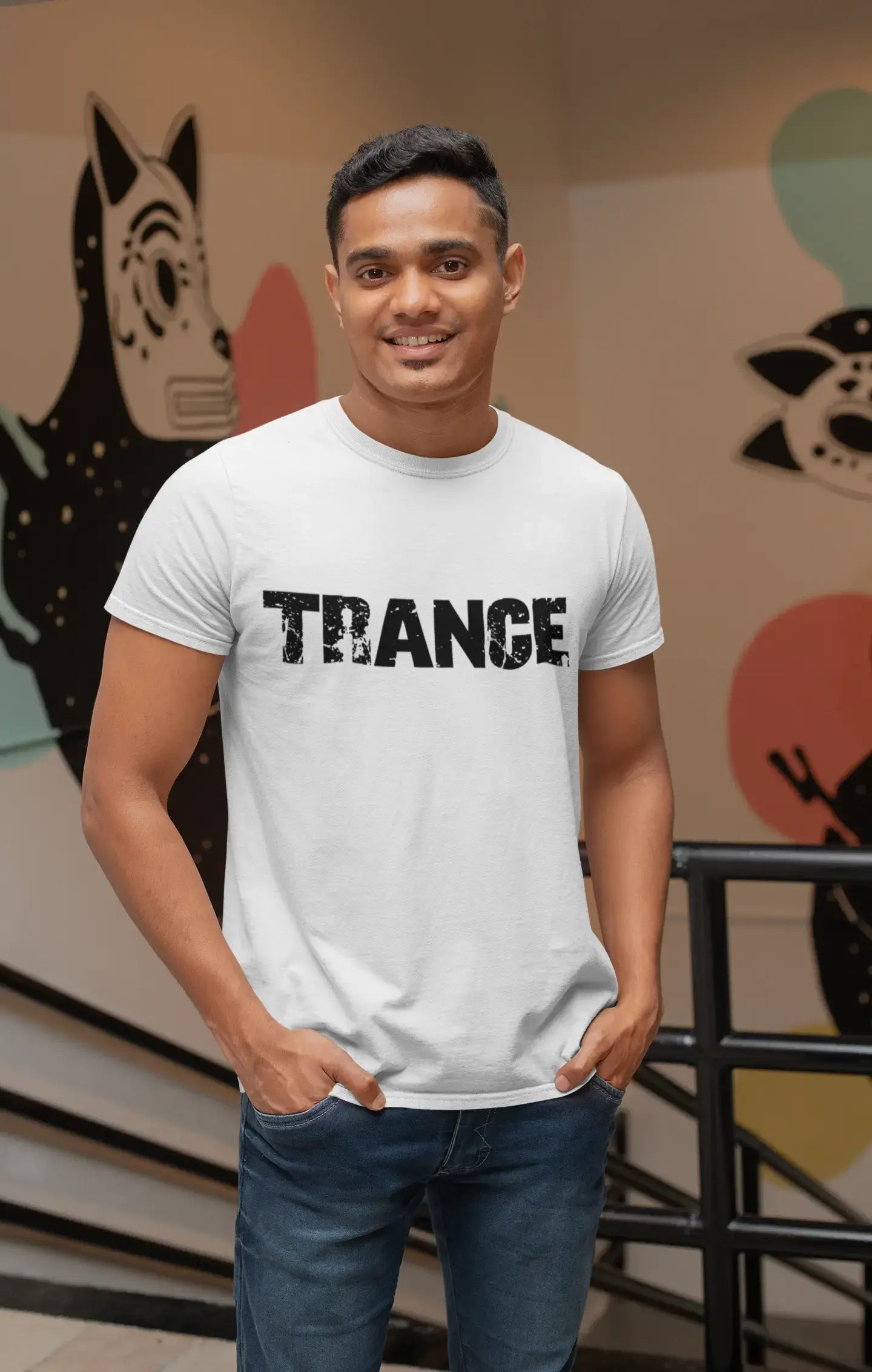 trance Men's T shirt White Birthday Gift 00552