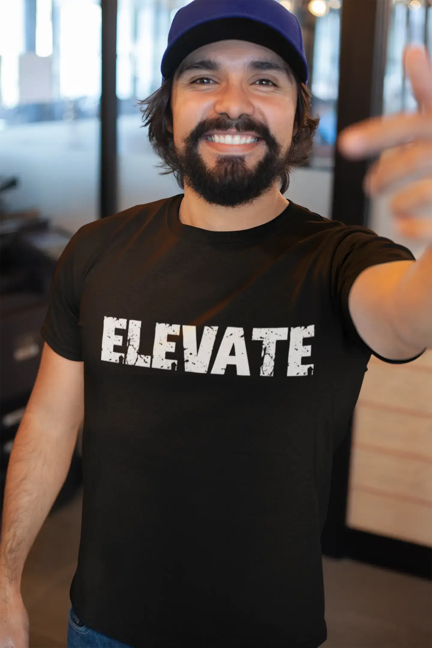 elevate Men's Vintage T shirt Black Birthday Gift 00555