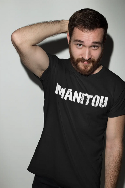 manitou Men's T shirt Black Birthday Gift 00555