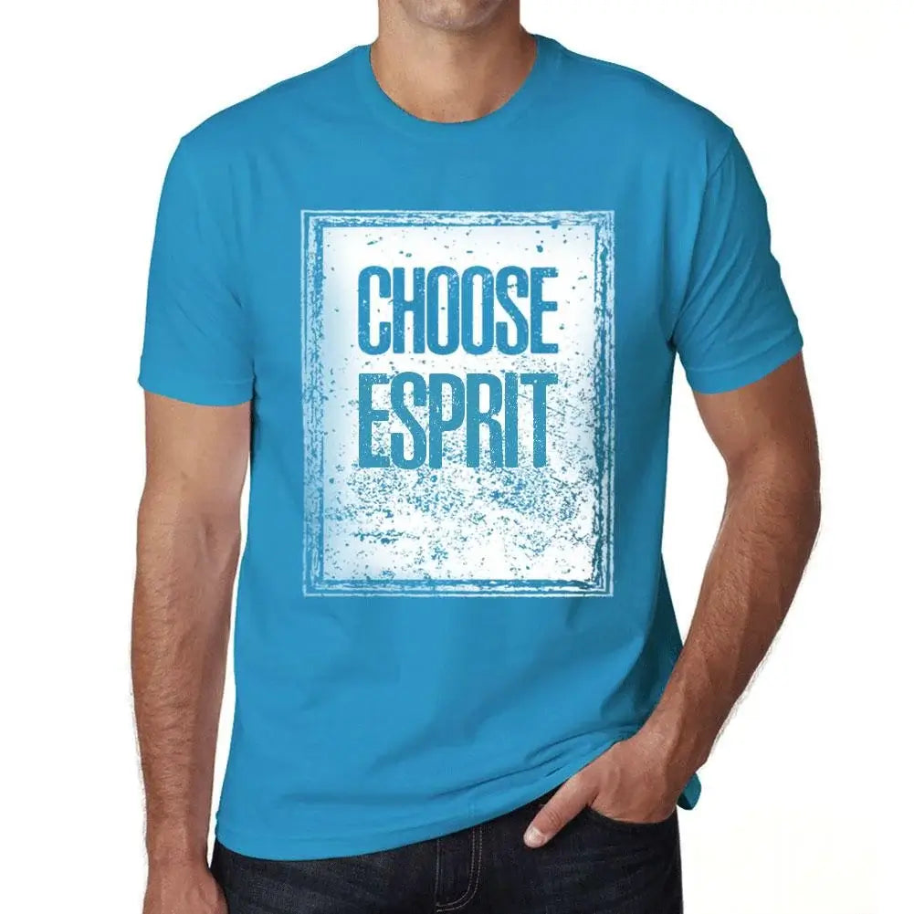 Men's Graphic T-Shirt Choose Esprit Eco-Friendly Limited Edition Short Sleeve Tee-Shirt Vintage Birthday Gift Novelty