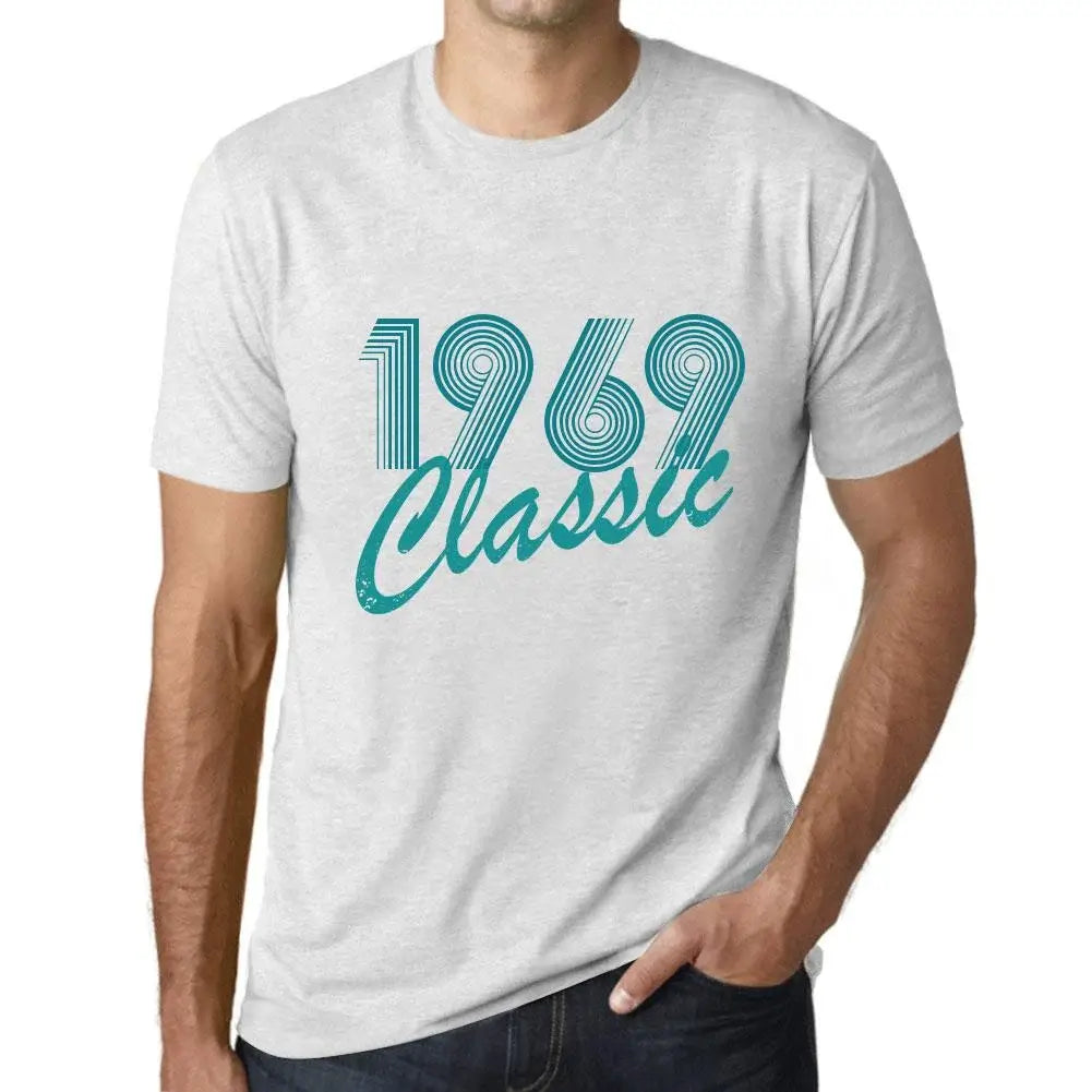 Men's Graphic T-Shirt Classic 1969 55th Birthday Anniversary 55 Year Old Gift 1969 Vintage Eco-Friendly Short Sleeve Novelty Tee