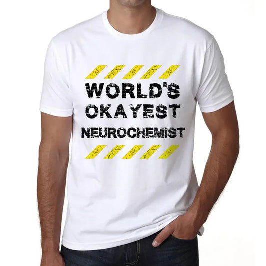 Men's Graphic T-Shirt Worlds Okayest Neurochemist Eco-Friendly Limited Edition Short Sleeve Tee-Shirt Vintage Birthday Gift Novelty