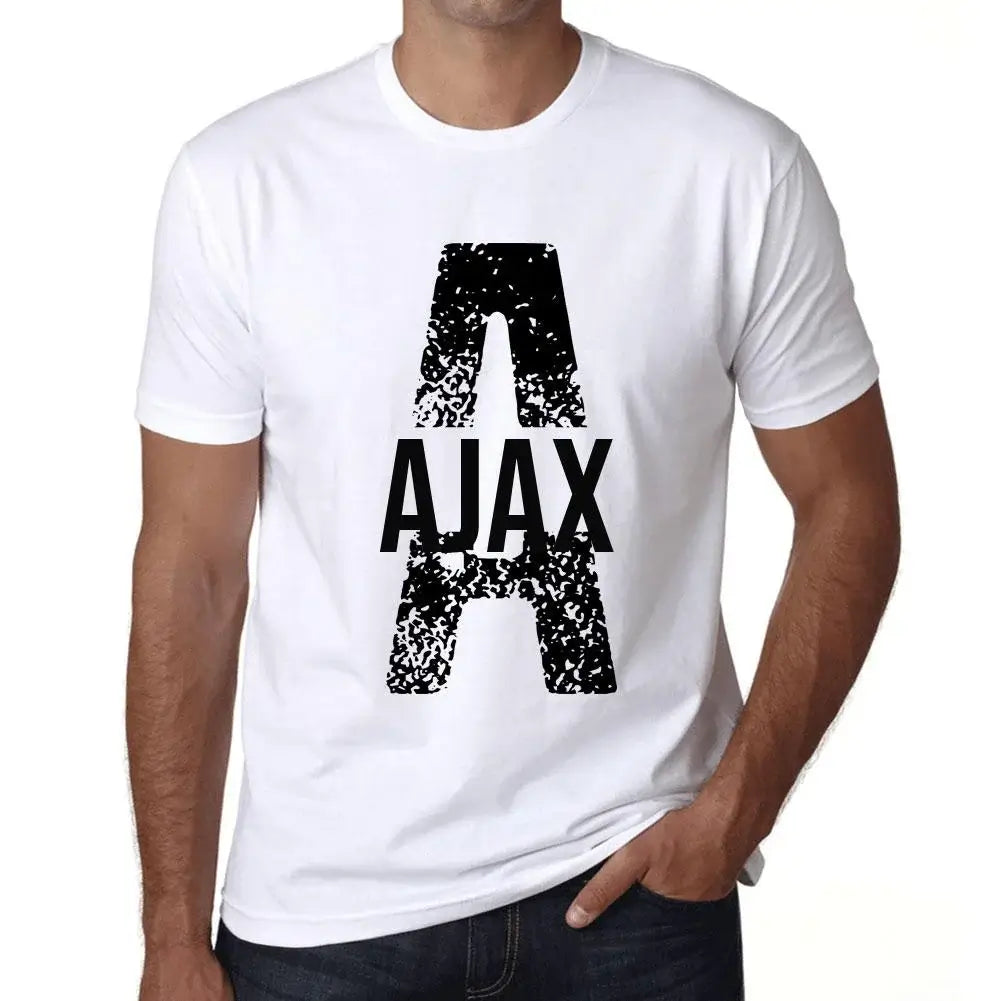 T-shirt noir uni pour hommes