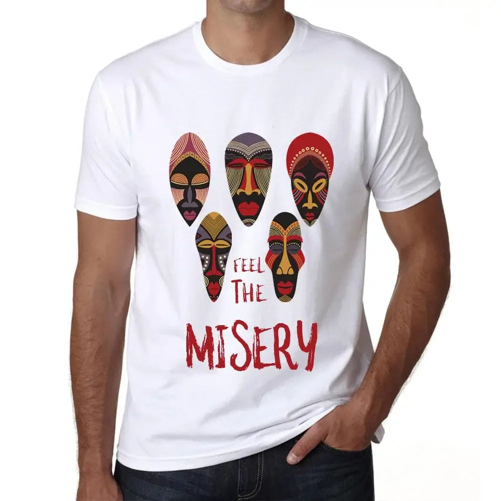 Men's Graphic T-Shirt Native Feel The Misery Eco-Friendly Limited Edition Short Sleeve Tee-Shirt Vintage Birthday Gift Novelty