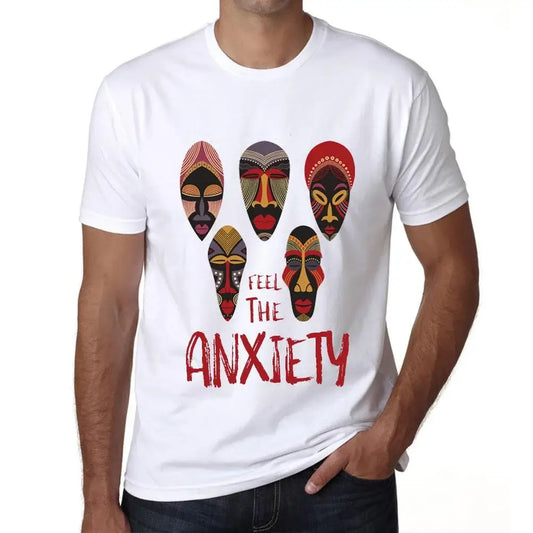 Men's Graphic T-Shirt Native Feel The Anxiety Eco-Friendly Limited Edition Short Sleeve Tee-Shirt Vintage Birthday Gift Novelty