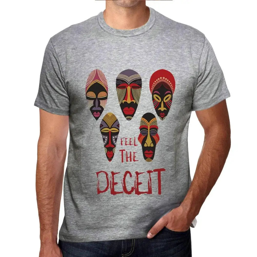 Men's Graphic T-Shirt Native Feel The Deceit Eco-Friendly Limited Edition Short Sleeve Tee-Shirt Vintage Birthday Gift Novelty