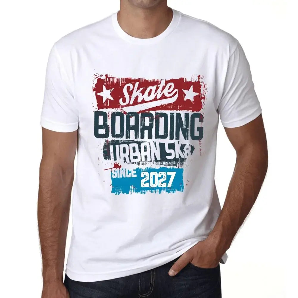 Men's Graphic T-Shirt Urban Skateboard Since 2027