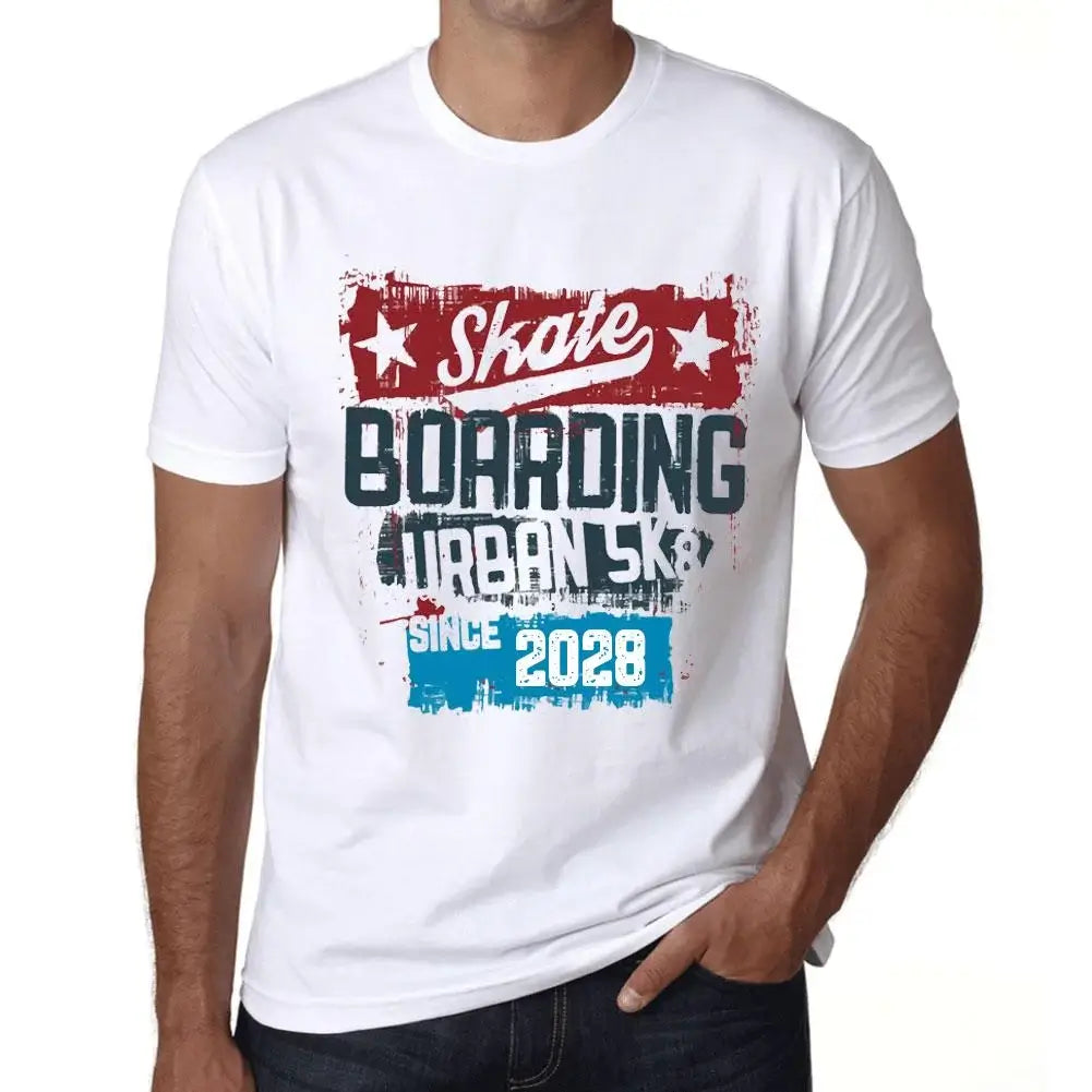 Men's Graphic T-Shirt Urban Skateboard Since 2028