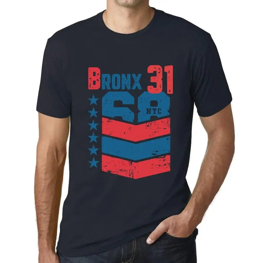 Men's Graphic T-Shirt Bronx 31 31st Birthday Anniversary 31 Year Old Gift 1993 Vintage Eco-Friendly Short Sleeve Novelty Tee