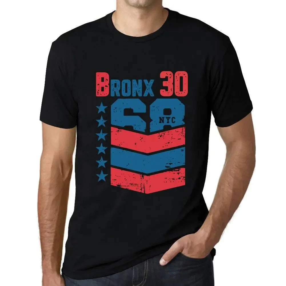 Men's Graphic T-Shirt Bronx 30 30th Birthday Anniversary 30 Year Old Gift 1994 Vintage Eco-Friendly Short Sleeve Novelty Tee