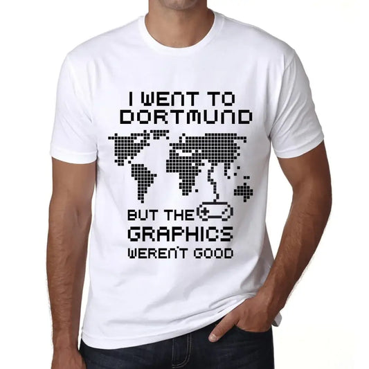 Men's Graphic T-Shirt I Went To Dortmund But The Graphics Weren’t Good Eco-Friendly Limited Edition Short Sleeve Tee-Shirt Vintage Birthday Gift Novelty