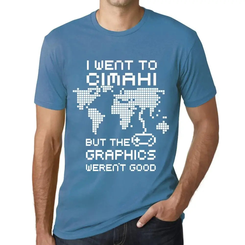 Men's Graphic T-Shirt I Went To Cimahi But The Graphics Weren’t Good Eco-Friendly Limited Edition Short Sleeve Tee-Shirt Vintage Birthday Gift Novelty