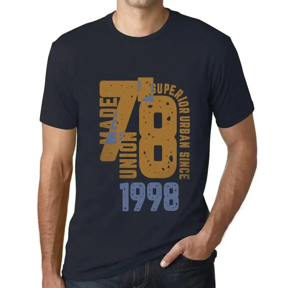 Men's Graphic T-Shirt Superior Urban Style Since 1998 26th Birthday Anniversary 26 Year Old Gift 1998 Vintage Eco-Friendly Short Sleeve Novelty Tee