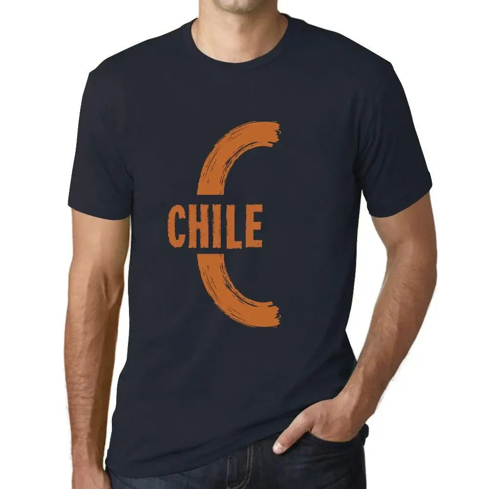 Men's Graphic T-Shirt Chile Eco-Friendly Limited Edition Short Sleeve Tee-Shirt Vintage Birthday Gift Novelty