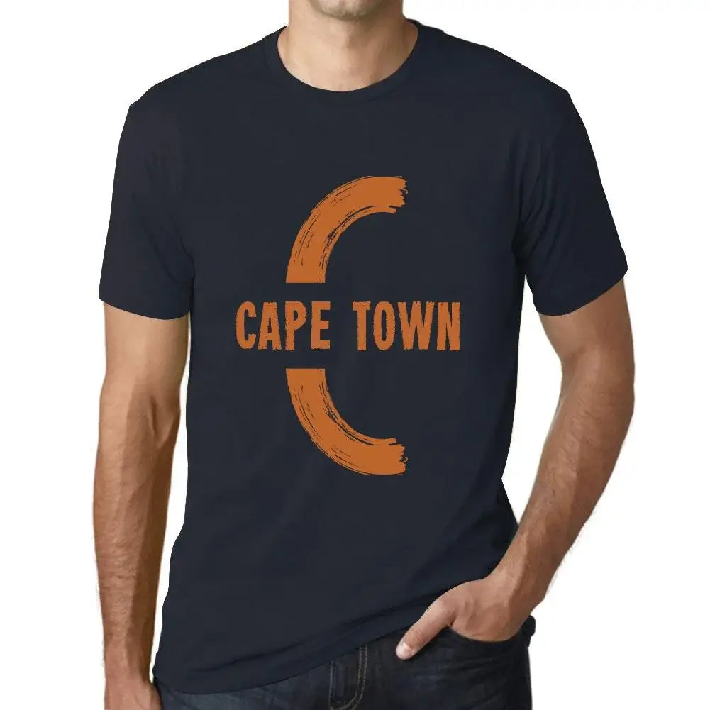 Men's Graphic T-Shirt Cape Town Eco-Friendly Limited Edition Short Sleeve Tee-Shirt Vintage Birthday Gift Novelty