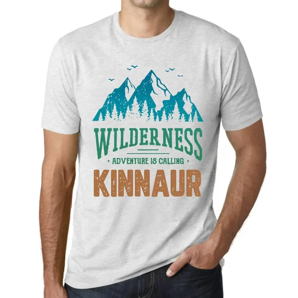 Men's Graphic T-Shirt Wilderness, Adventure Is Calling Kinnaur Eco-Friendly Limited Edition Short Sleeve Tee-Shirt Vintage Birthday Gift Novelty