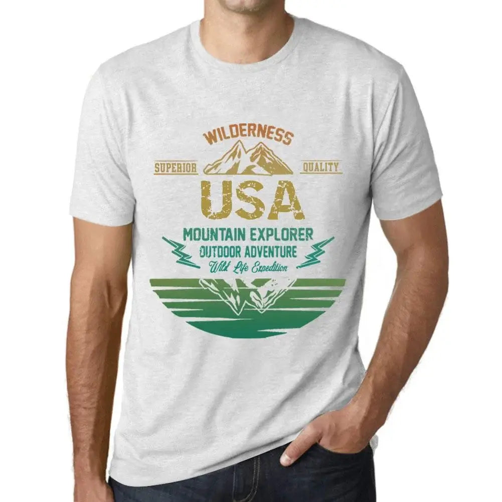 Men's Graphic T-Shirt Outdoor Adventure, Wilderness, Mountain Explorer Usa Eco-Friendly Limited Edition Short Sleeve Tee-Shirt Vintage Birthday Gift Novelty