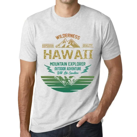 Men's Graphic T-Shirt Outdoor Adventure, Wilderness, Mountain Explorer Hawaii Eco-Friendly Limited Edition Short Sleeve Tee-Shirt Vintage Birthday Gift Novelty