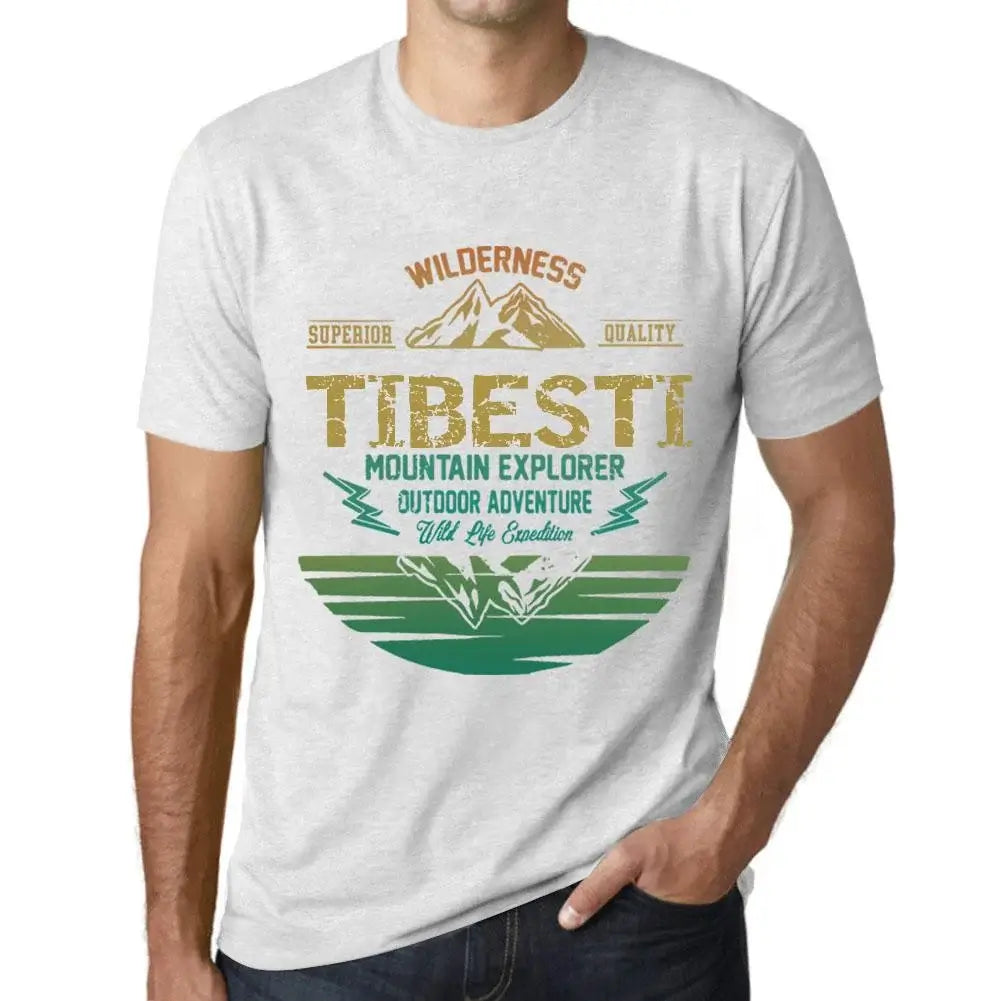 Men's Graphic T-Shirt Outdoor Adventure, Wilderness, Mountain Explorer Tibesti Eco-Friendly Limited Edition Short Sleeve Tee-Shirt Vintage Birthday Gift Novelty