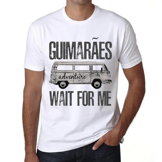 Men's Graphic T-Shirt Adventure Wait For Me In Guimarães Eco-Friendly Limited Edition Short Sleeve Tee-Shirt Vintage Birthday Gift Novelty