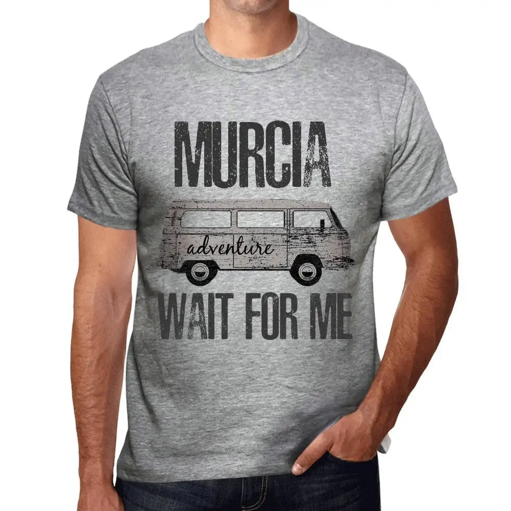 Men's Graphic T-Shirt Adventure Wait For Me In Murcia Eco-Friendly Limited Edition Short Sleeve Tee-Shirt Vintage Birthday Gift Novelty