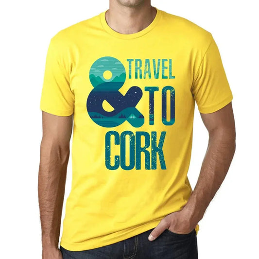 Men's Graphic T-Shirt And Travel To Cork Eco-Friendly Limited Edition Short Sleeve Tee-Shirt Vintage Birthday Gift Novelty