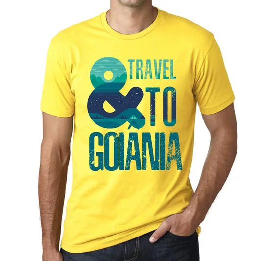 Men's Graphic T-Shirt And Travel To Goiânia Eco-Friendly Limited Edition Short Sleeve Tee-Shirt Vintage Birthday Gift Novelty