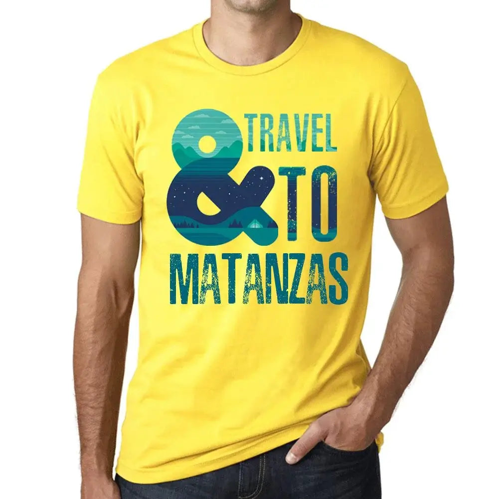 Men's Graphic T-Shirt And Travel To Matanzas Eco-Friendly Limited Edition Short Sleeve Tee-Shirt Vintage Birthday Gift Novelty