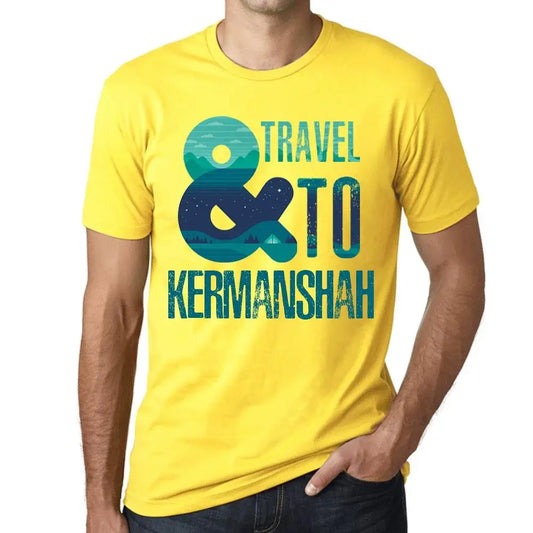 Men's Graphic T-Shirt And Travel To Kermanshah Eco-Friendly Limited Edition Short Sleeve Tee-Shirt Vintage Birthday Gift Novelty