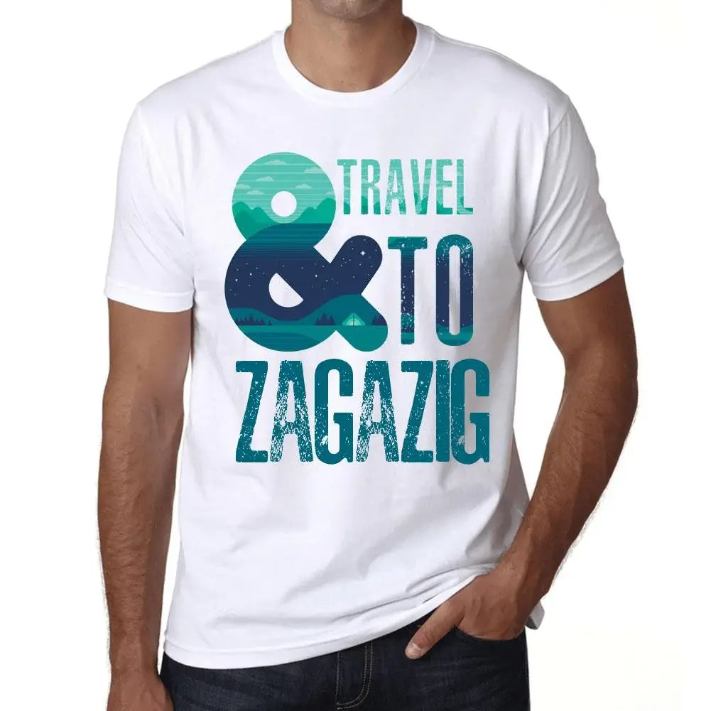 Men's Graphic T-Shirt And Travel To Zagazig Eco-Friendly Limited Edition Short Sleeve Tee-Shirt Vintage Birthday Gift Novelty