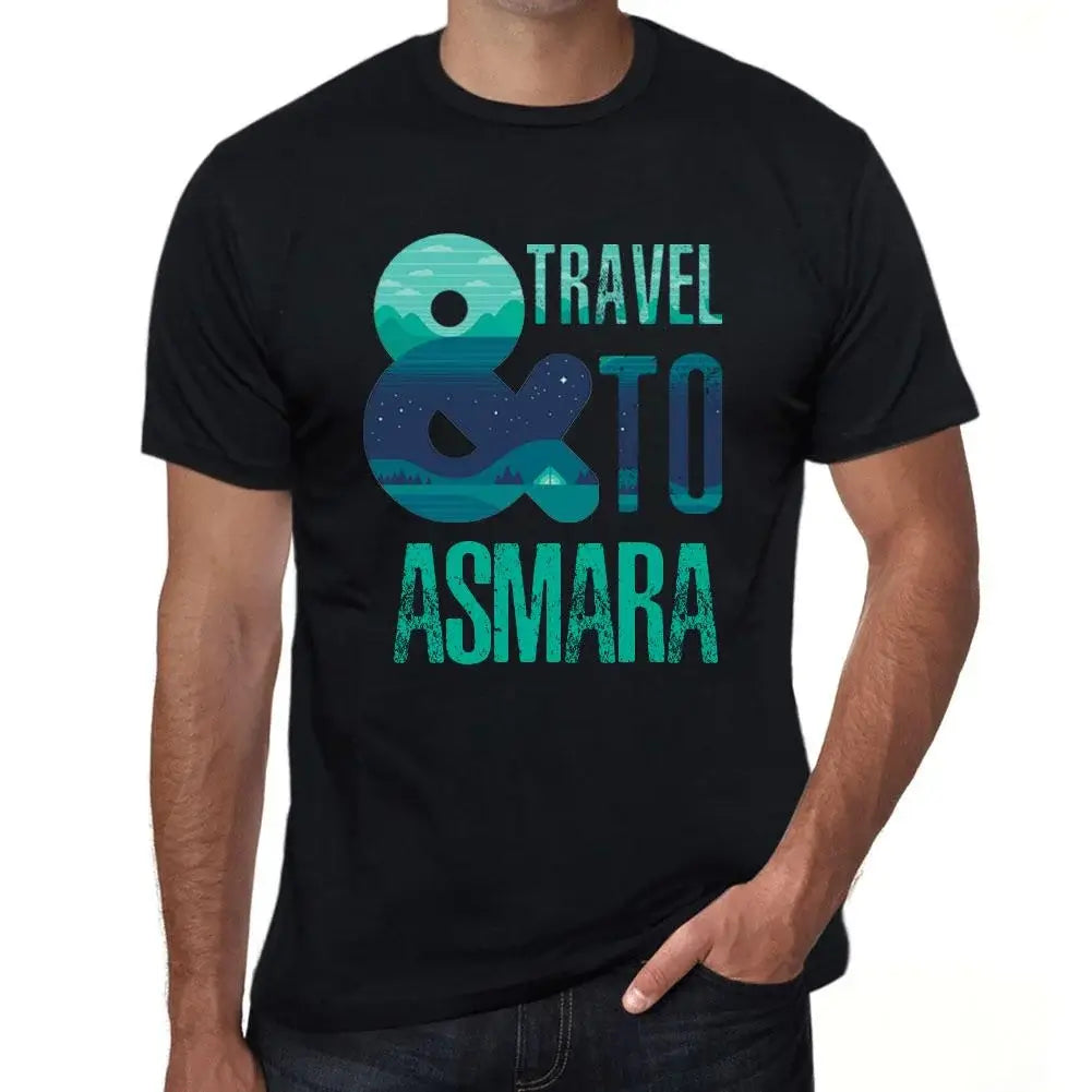 Men's Graphic T-Shirt And Travel To Asmara Eco-Friendly Limited Edition Short Sleeve Tee-Shirt Vintage Birthday Gift Novelty