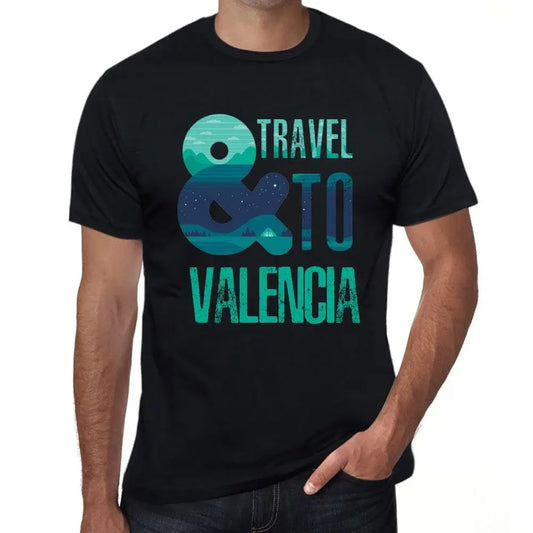 Men's Graphic T-Shirt And Travel To Valencia Eco-Friendly Limited Edition Short Sleeve Tee-Shirt Vintage Birthday Gift Novelty