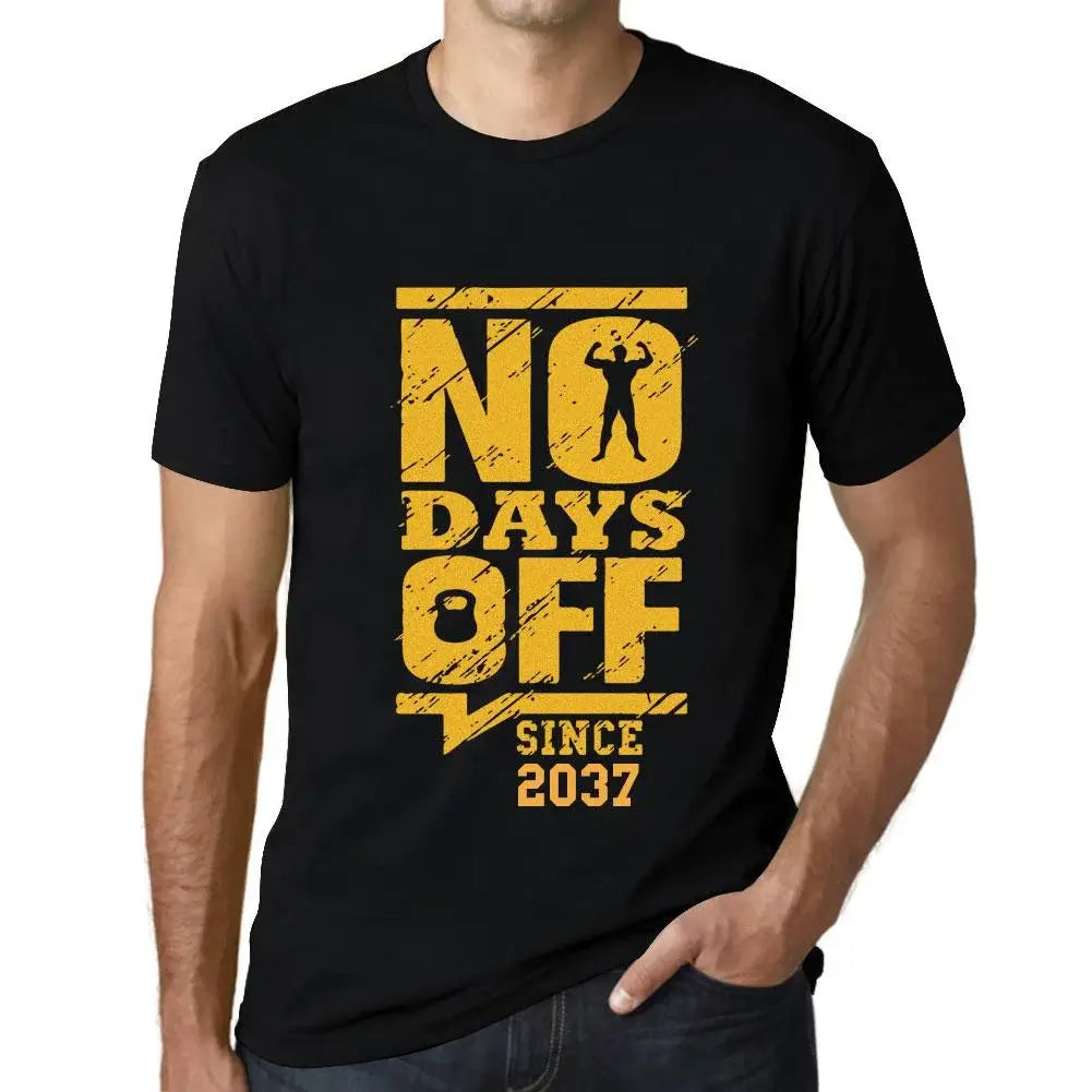 Men's Graphic T-Shirt No Days Off Since 2037