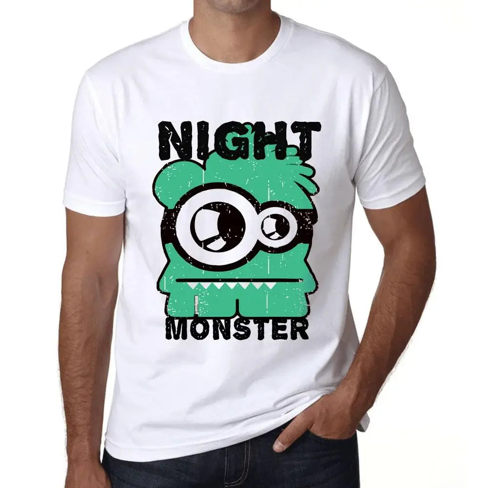 Men's Graphic T-Shirt Night Monster Eco-Friendly Limited Edition Short Sleeve Tee-Shirt Vintage Birthday Gift Novelty