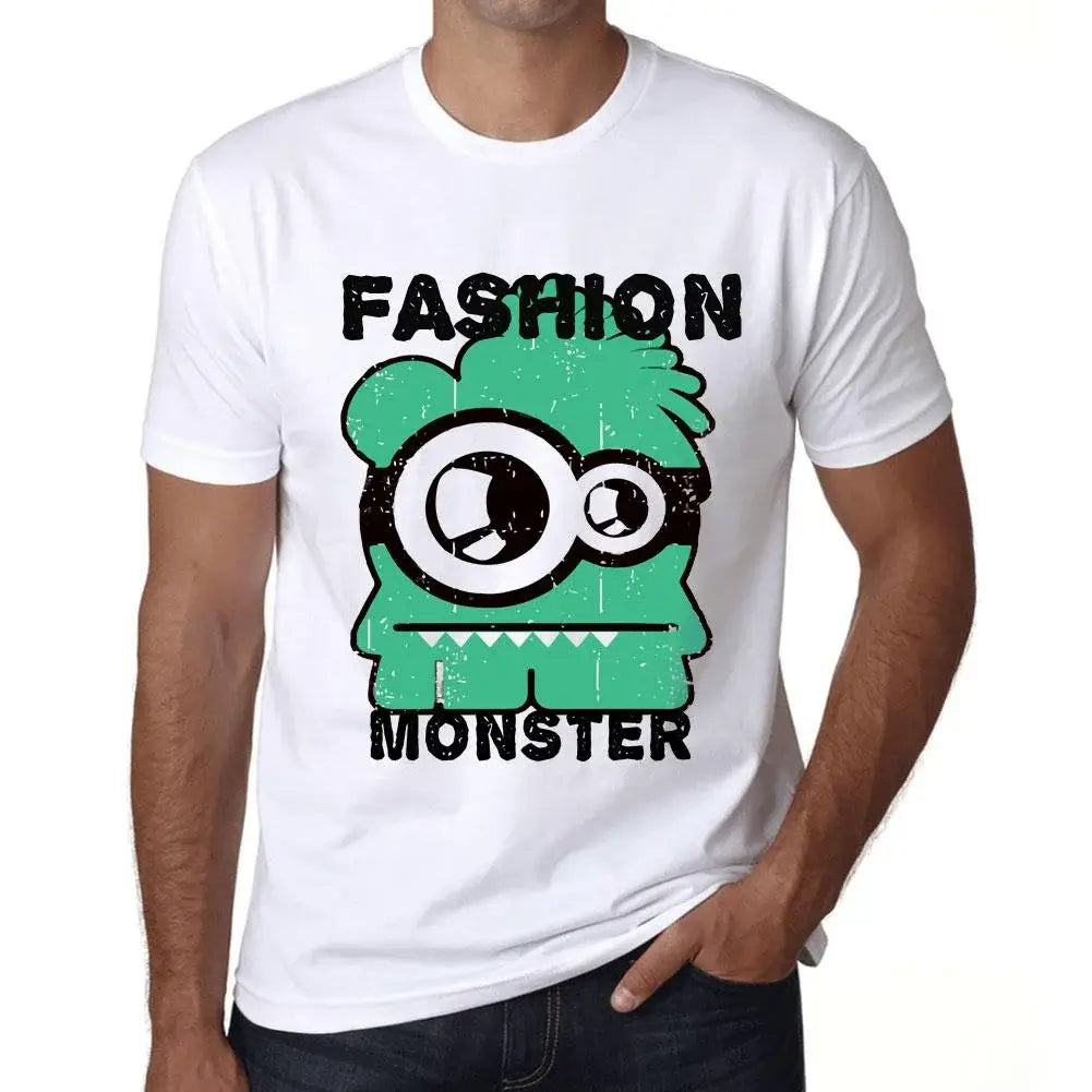 Men's Graphic T-Shirt Fashion Monster Eco-Friendly Limited Edition Short Sleeve Tee-Shirt Vintage Birthday Gift Novelty