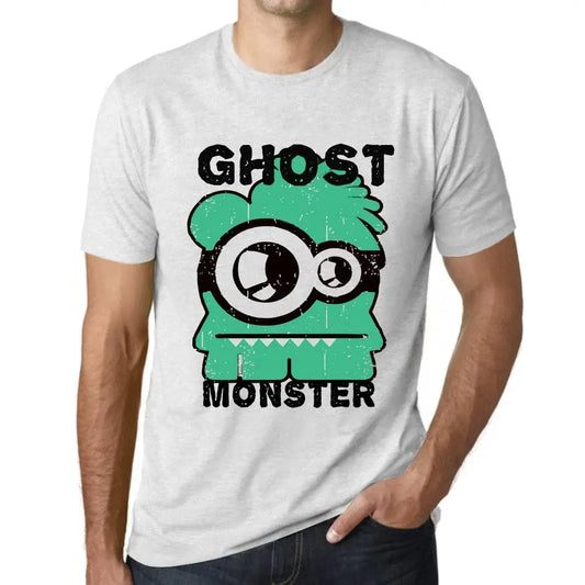 Men's Graphic T-Shirt Ghost Monster Eco-Friendly Limited Edition Short Sleeve Tee-Shirt Vintage Birthday Gift Novelty