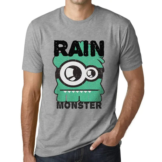 Men's Graphic T-Shirt Rain Monster Eco-Friendly Limited Edition Short Sleeve Tee-Shirt Vintage Birthday Gift Novelty