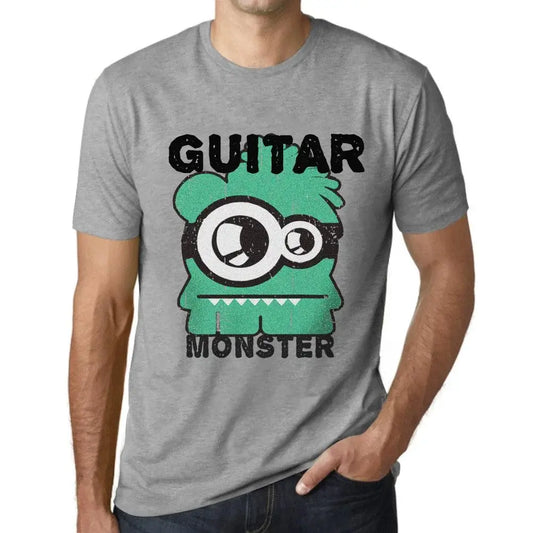 Men's Graphic T-Shirt Guitar Monster Eco-Friendly Limited Edition Short Sleeve Tee-Shirt Vintage Birthday Gift Novelty