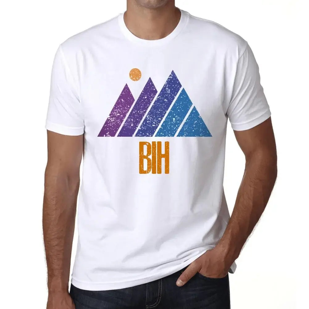 Men's Graphic T-Shirt Mountain Bih Eco-Friendly Limited Edition Short Sleeve Tee-Shirt Vintage Birthday Gift Novelty