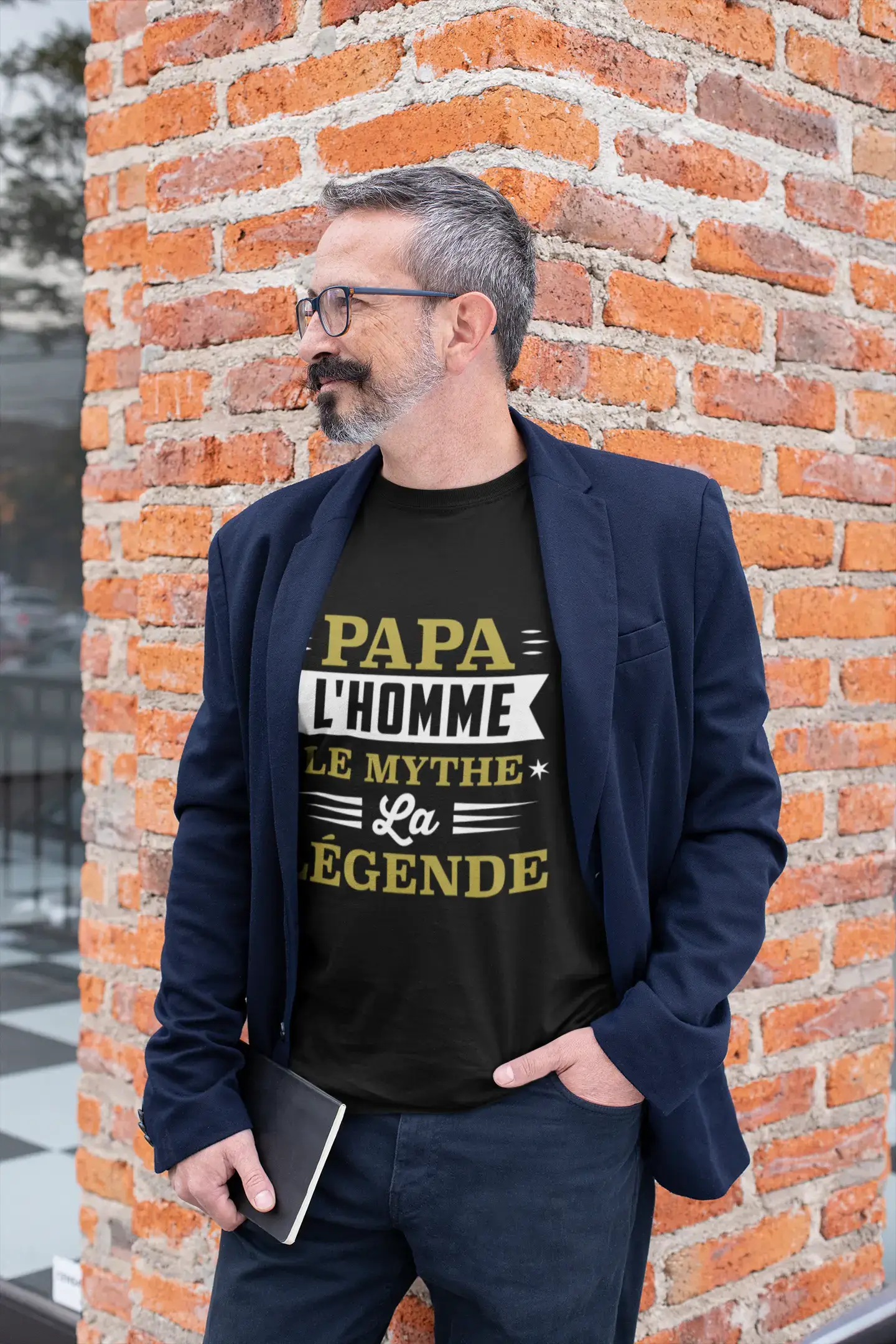 Ultrabasic Papa 2 l'homme Le Mythe La Légende T-Shirt Papa Tshirt Papa l'ours Shirt Le pépé