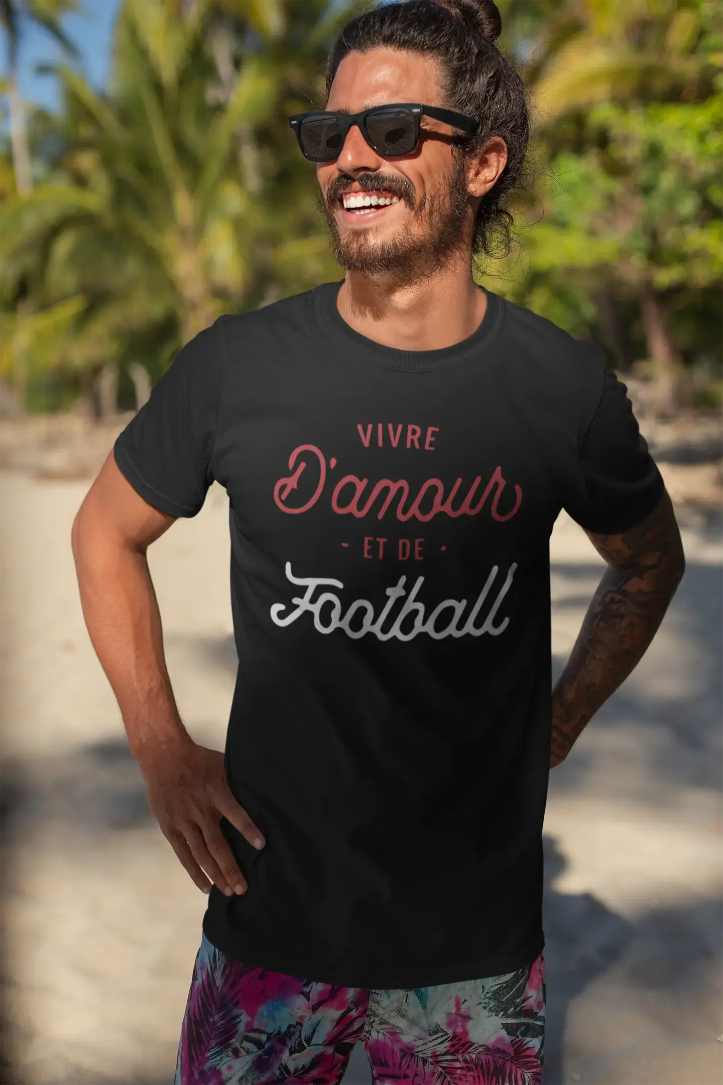 Men's Graphic T-Shirt Papou D'Amour T-Shirt