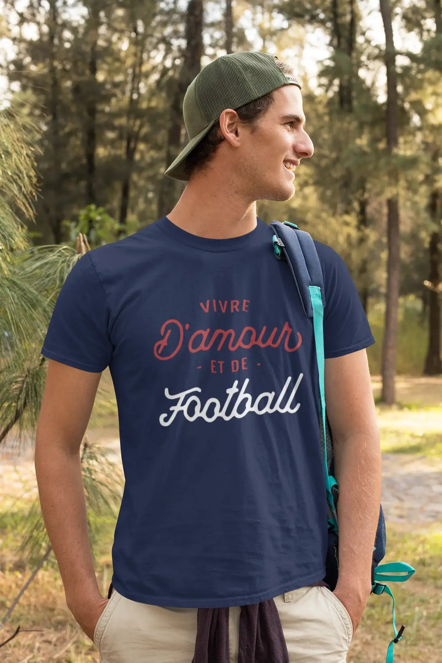 Men's Graphic T-Shirt Papou D'Amour T-Shirt