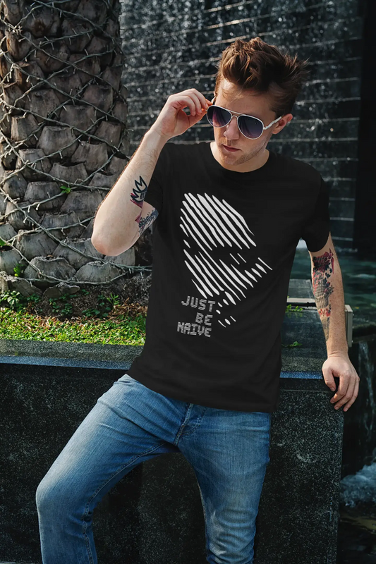 ULTRABASIC - Men's Graphic T-Shirt Just be NAIVE