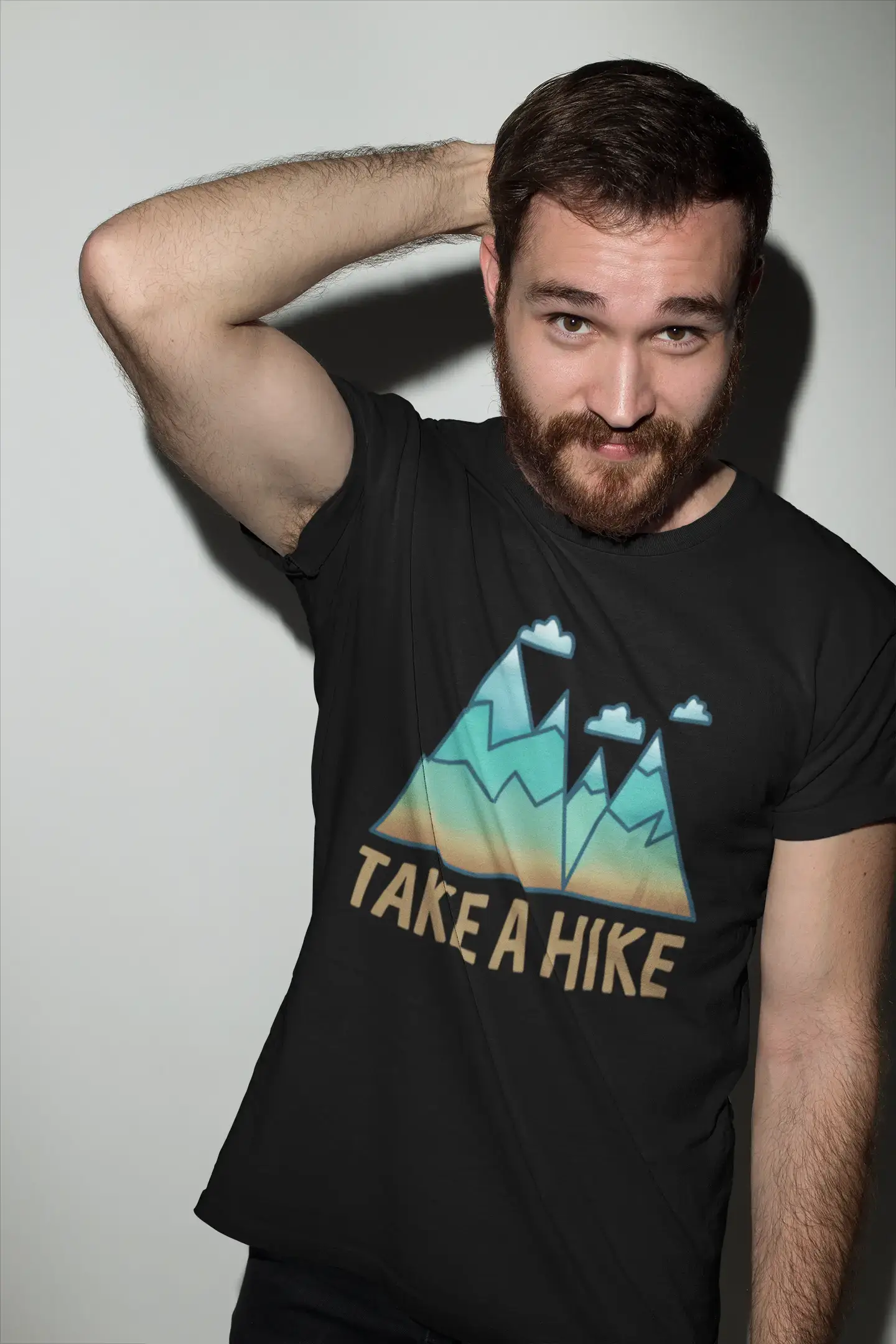 Ultrabasic - Homme Graphique Col V Tee Shirt Take a Hike